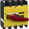 Interuttore di carico Schneider INS 3L 400A con maniglia rotativa rosso/giallo 
