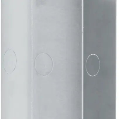 Scatola INC per citofono Hager elcom.one 218×92×47mm acciaio pregiato 