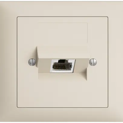 Presa INS 1×RJ45/s 4P ITplus EDIZIOdue crema 