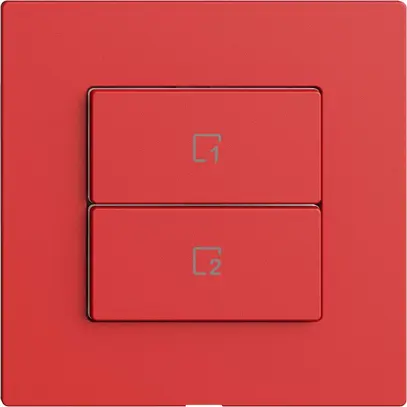 Kit copertura per pulsante scena 2 scene vert./2T Edue Wiser berry 