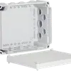 Scatola di derivazione PLEXO 310×240mm vuota grigio chiaro 24 entrate 