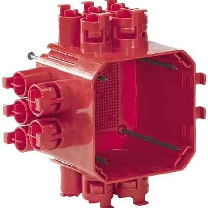 Scatola di derivazione MT Crallo-Red Box Plus grd.I rosso 