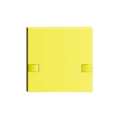 Touche 1/1 KNX/électron.s.LED EDIZIOdue commande à 2-touches lemon 