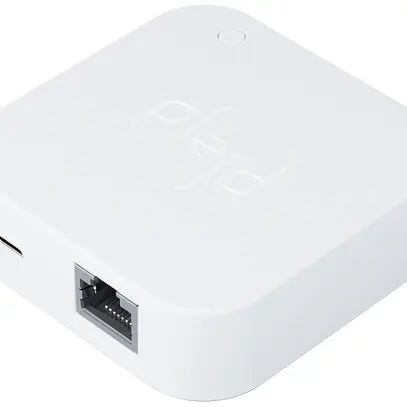 Gateway Plejd GWY-01, LAN (RJ45), Bluetooth 2.4GHz, 70×70×20mm, bianco 