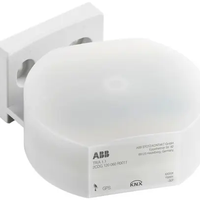 Ricevitore tempo AP ABB TR/A 1.1 KNX, GPS e misurazione luminosità/temperatura 