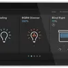 Écran tactile KNX ABB RoomTouch 5 RT/U30.0.1-825 KNX 144×80×40mm noir 
