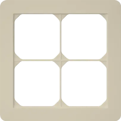 Intestazione INC kallysto.line 2×2 beige 