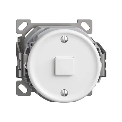 Station secondaire AP 1K/1T pour interrupteur Sdue Wiser blanc 