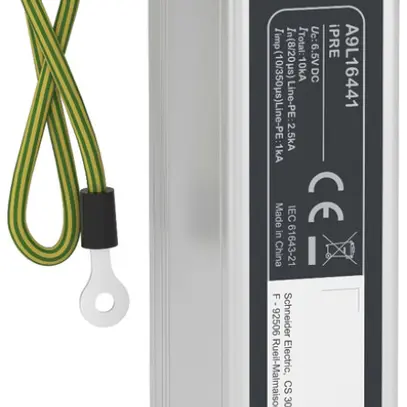 Parasurtension Schneider Electric Acti9 iPRE Typ 3 ethernet RJ45 cat.5/6 