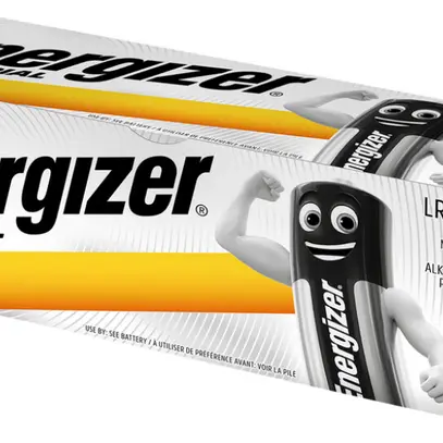 Pila alcalina Energizer Industrial LR20 1.5V blister a 12 pezzi 