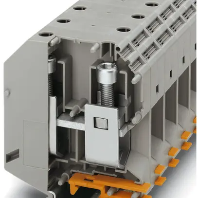 Morsetto 35…150mm² raccordo a vite grigio 