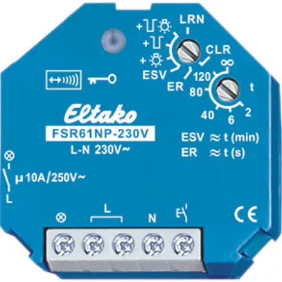 Relè motore INS RF Eltako FSR61NP-230V 