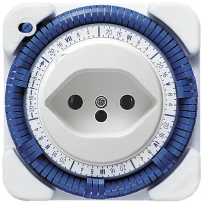 Timer Theben 27W settimanale bianco 