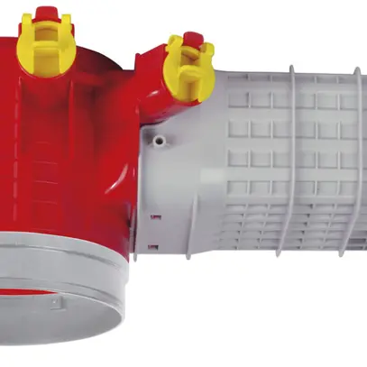 Scatola da cementare MT LIGHT-BOX con tunnel, Ø120/145×230×324mm 