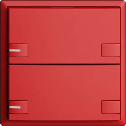 Pulsante INC KNX 2×EDIZIOdue colore berry RGB con LED 