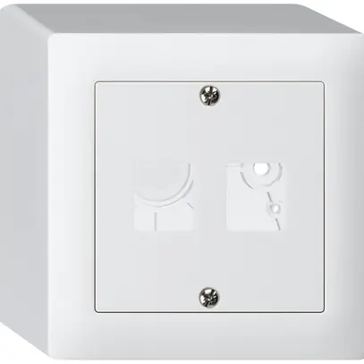 Kit frontal AP kallysto Q pour 2 modules blanc 