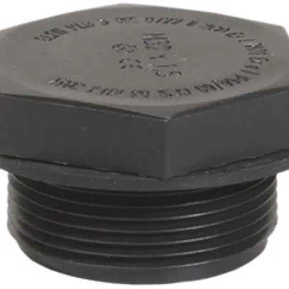 Bouchon de fermeture M32 noir 
