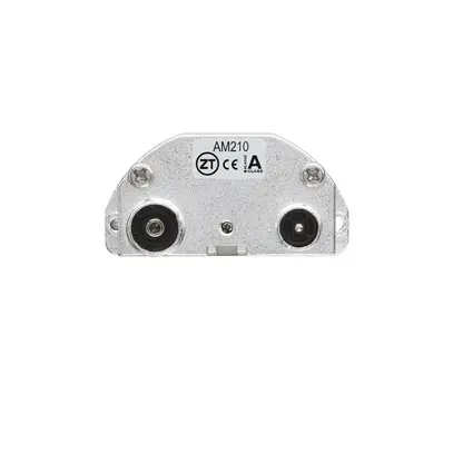 Intérieur pour prise antenne Hager R/TV montage Z 10.5dB 2GHz 