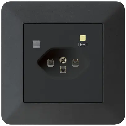 Presa INC KTR T23 FI 30mA nero 