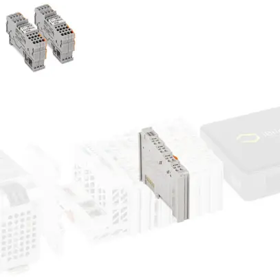 Kit d'extension API WAGO "poussoir bus 24V", interface pour ≤ 50 poussoirs bus 