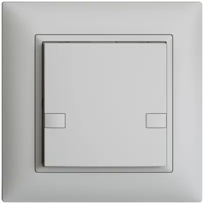 Pulsante INC KNX 1×EDIZIOdue colore grigio chiaro RGB senza LED 