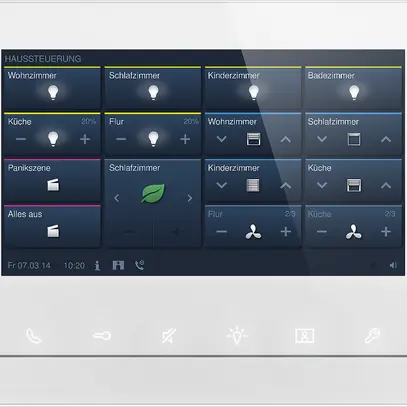 Touchpanel AP 7" ABB bianco free@home 