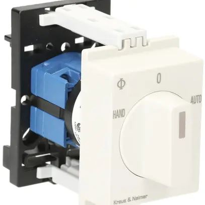 Inter.rotatif AMD K&N, 10A/440V 2/1L, manette grc, "HAND-0-AUTO" 