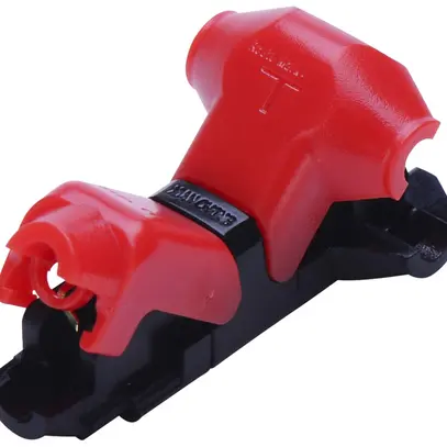 Connettore d.cavo DOTLUX, forma a T, 1 polo, per bande LED, 5 pzz. 
