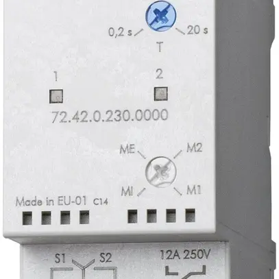 Relè commutatore per pompa Finder 2NO 12A, 24VAC/DC 