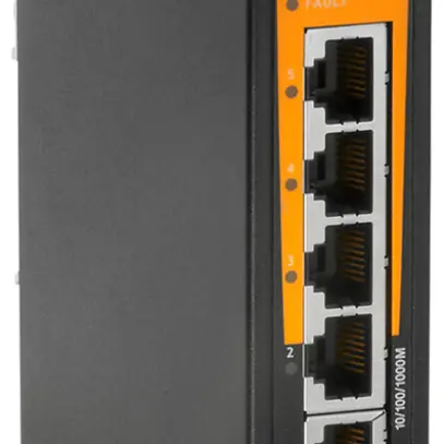 Switch Weidmüller IE-SW-BL05T-4GT-1GS 4×RJ45 GbE+1×RJ45/SFP GbE unmanaged 