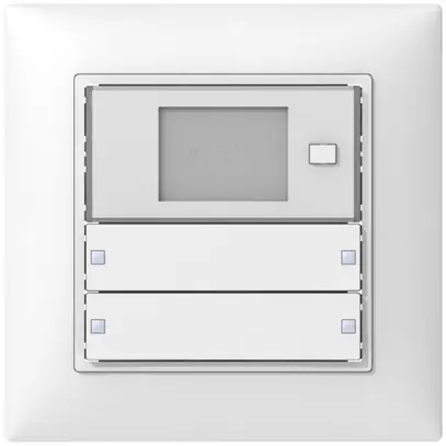 Thermostat d'ambiance ENC SIDUS KNX RTR Design type B, 2/4, blanc 