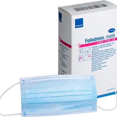 Maschera protettiva / Maschera d'igiene Tipo IIR P, confezione da 50 pz. 