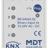 Entrée binaire KNX AMD MDT BE-04024.02 4-can 12…24VUC 2UM 