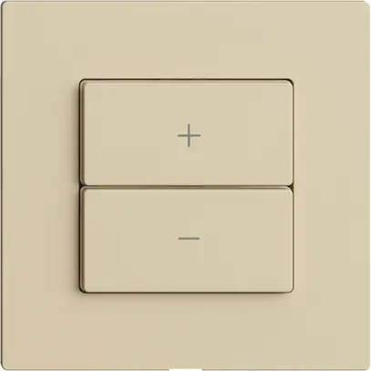 Commande pour variateur 1K/2T Edue Wiser vanille 