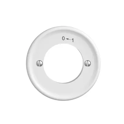 Kit frontal STANDARDdue 0<-1 blanc pour contact pivotant 