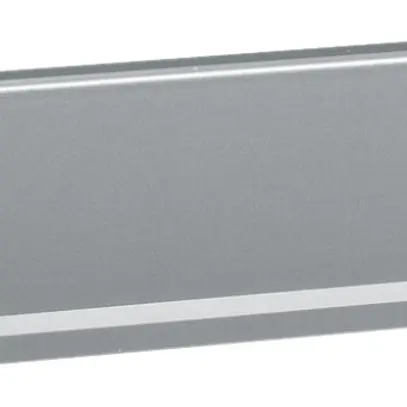 Couvercle Hager pour SL20080 pour LED décor aluminium 