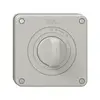 Contatto rotativo NUP NEVO, con manopola, KS, 0 <- 1, grigio chiaro 