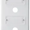 Placca di copertura INC basico 3×1 16+16+16mm bianco 