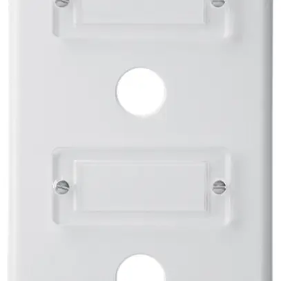 Placca di copertura INC basico 3×1 16+16+16mm bianco 