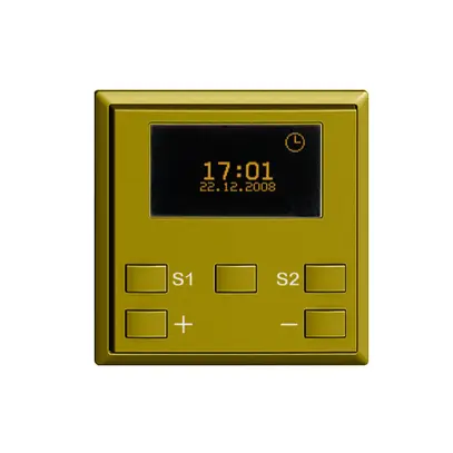 Kit frontal pour minuteur astronomique variateur 1…10V 2t ZEP EDIZIOdue olive 