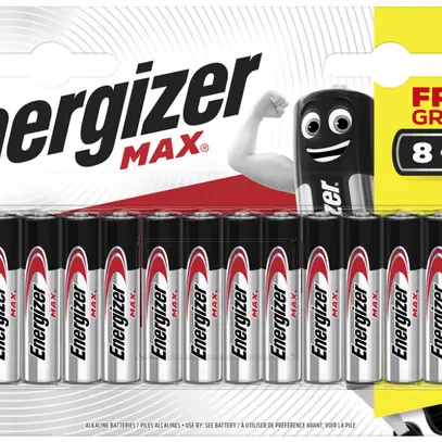 Pile Energizer alcaline Aktion Max AAA, LR 03, E92, blister à 8+4 pièces 