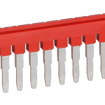 Pont enfichable 5mm 20L rouge CLIPLINE 