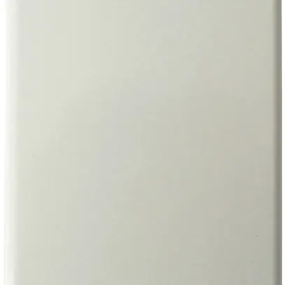 Placca di copertura INC 2×1 2fori di fissaggio verticale bianco 