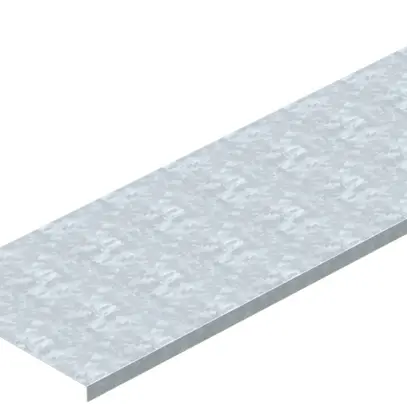 Couvercle Bettermann 100×3000mm zingué pour canal grille 