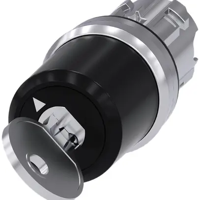 Interrupteur à clé Siemens SIRIUS ACT CES O-I (O) métal brillant 