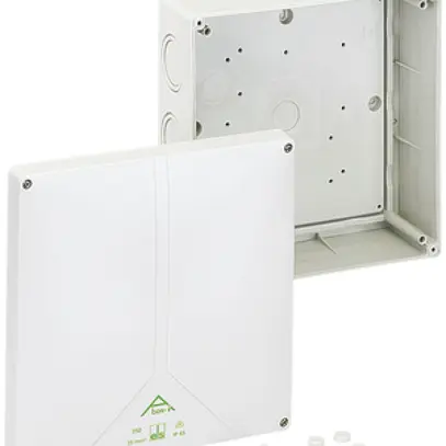 Boîte dérivation AP Abox-i 350 vide, PC, 250×250×115mm, IP65 