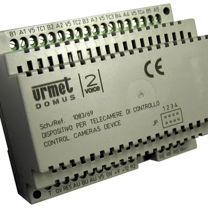 Interface CCTV AMD Urmet p.2VOICE a.entrée de commande commutation max.4 caméras 
