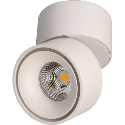 LED-Spot maxLUCE SHINE 230V 9W 3000K 760lm 36° matt weiss 