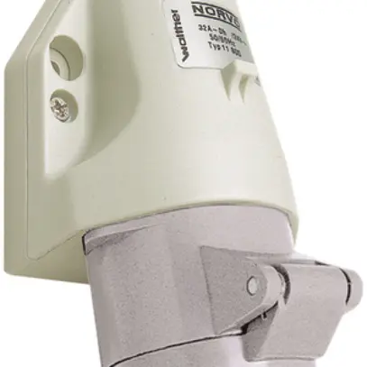 Presa murale AP NORVO 2L 16A 12h 42V bianco 