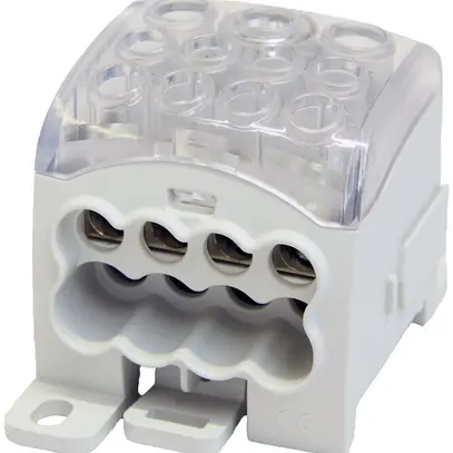 Blocco ripartizione T-PDB270 1×95/2×35/8×25mm² 270A CU 